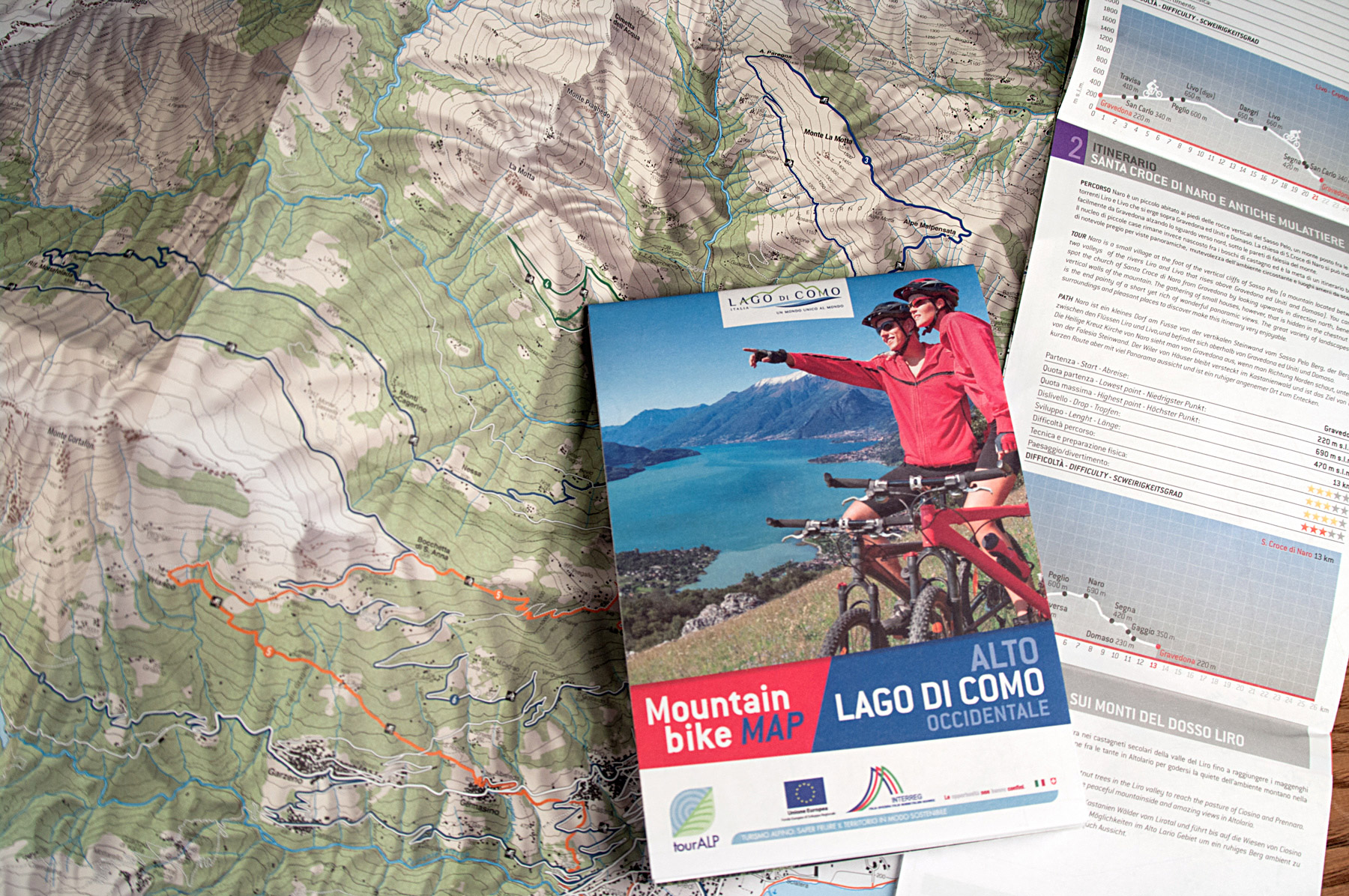 carte mtb lago di como