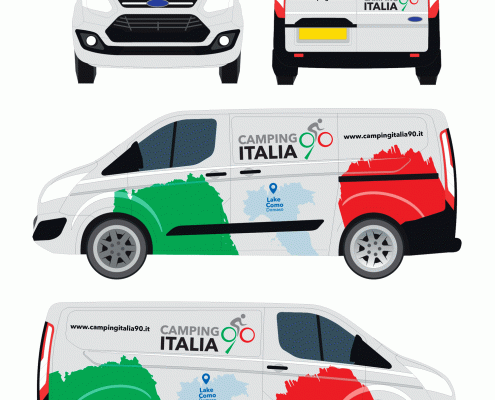 personalizzazione furgone campeggio