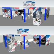 rendering stand montagne di lombardia