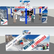 rendering stand montagne di lombardia