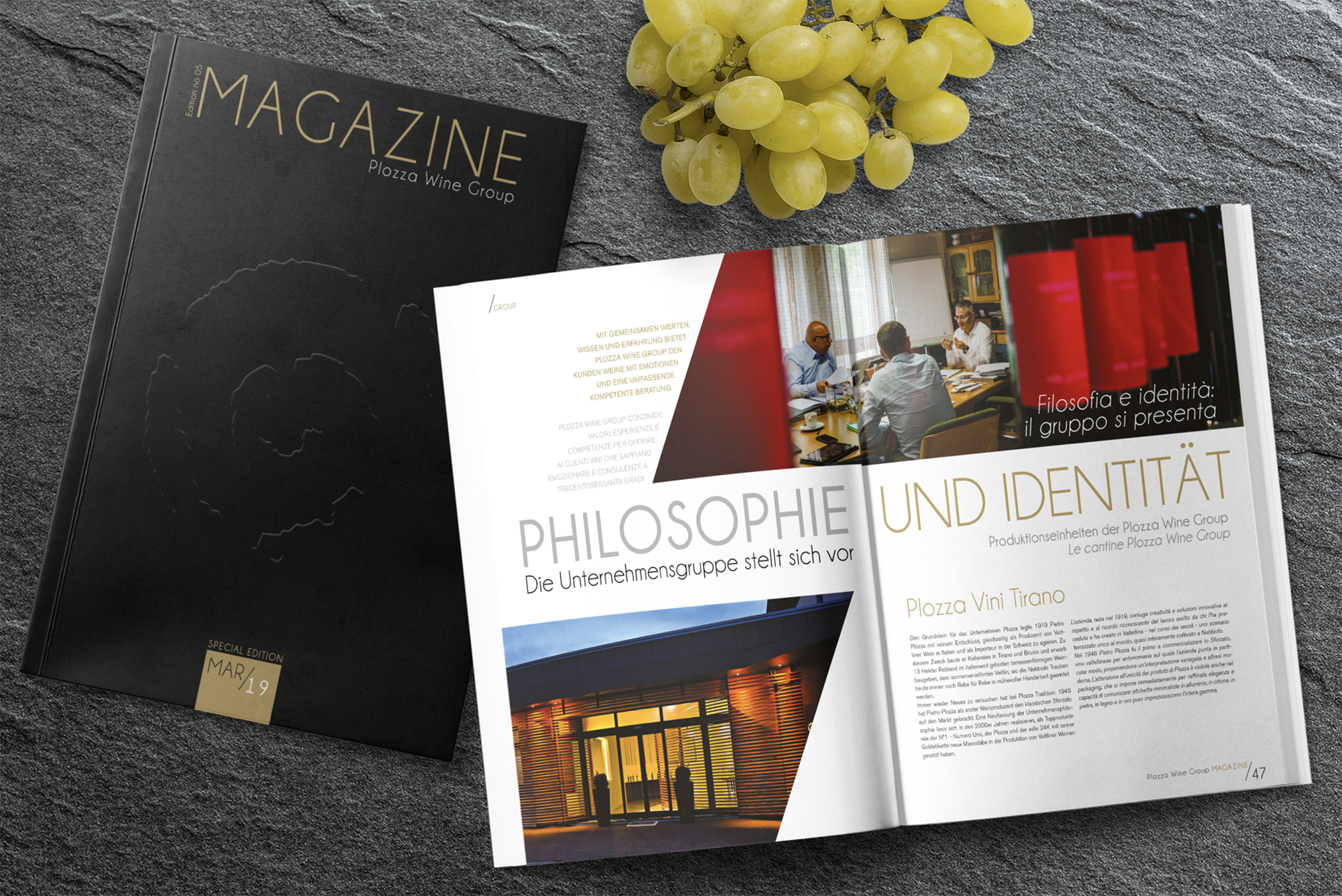 Magazine Plozza Wine Group - marzo 2019