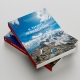 Progetto grafico e impaginazione del libro Il tempo in montagna realizzato da Mottarella Studio Grafico