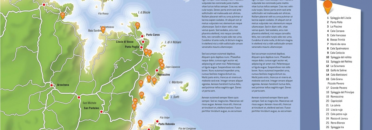 cartina sardegna